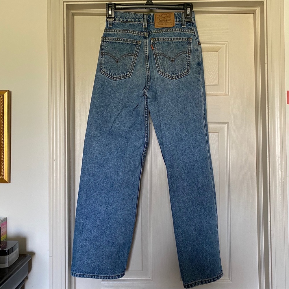 Vintage size 14 slim Levi’s jeans - Picture 5 of 10